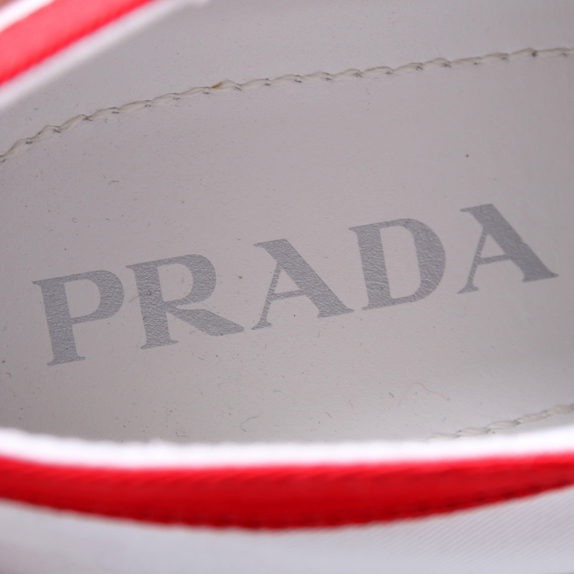 Prada Cassetta Wheel Canvas Sneakers Size 41