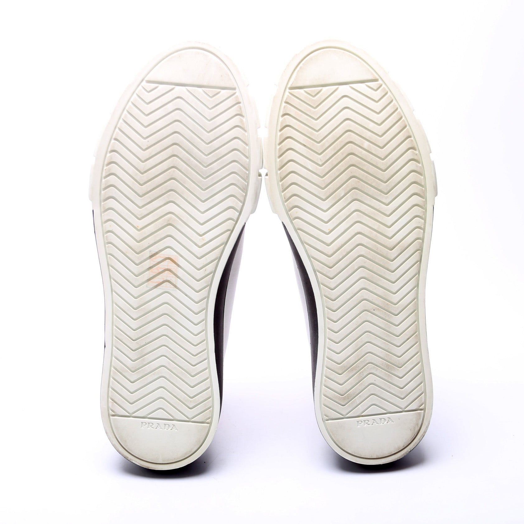 Prada Cassetta Wheel Canvas Sneakers Size 41