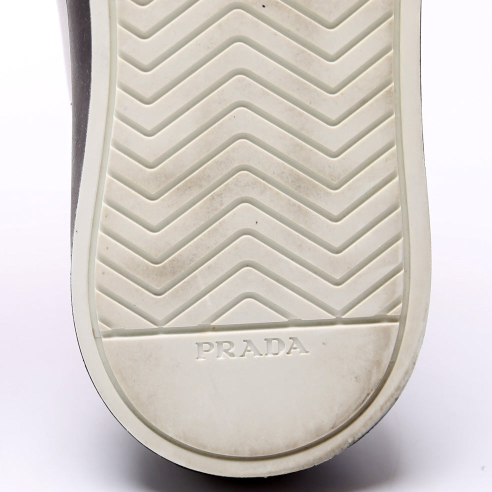 Prada Cassetta Wheel Canvas Sneakers Size 41
