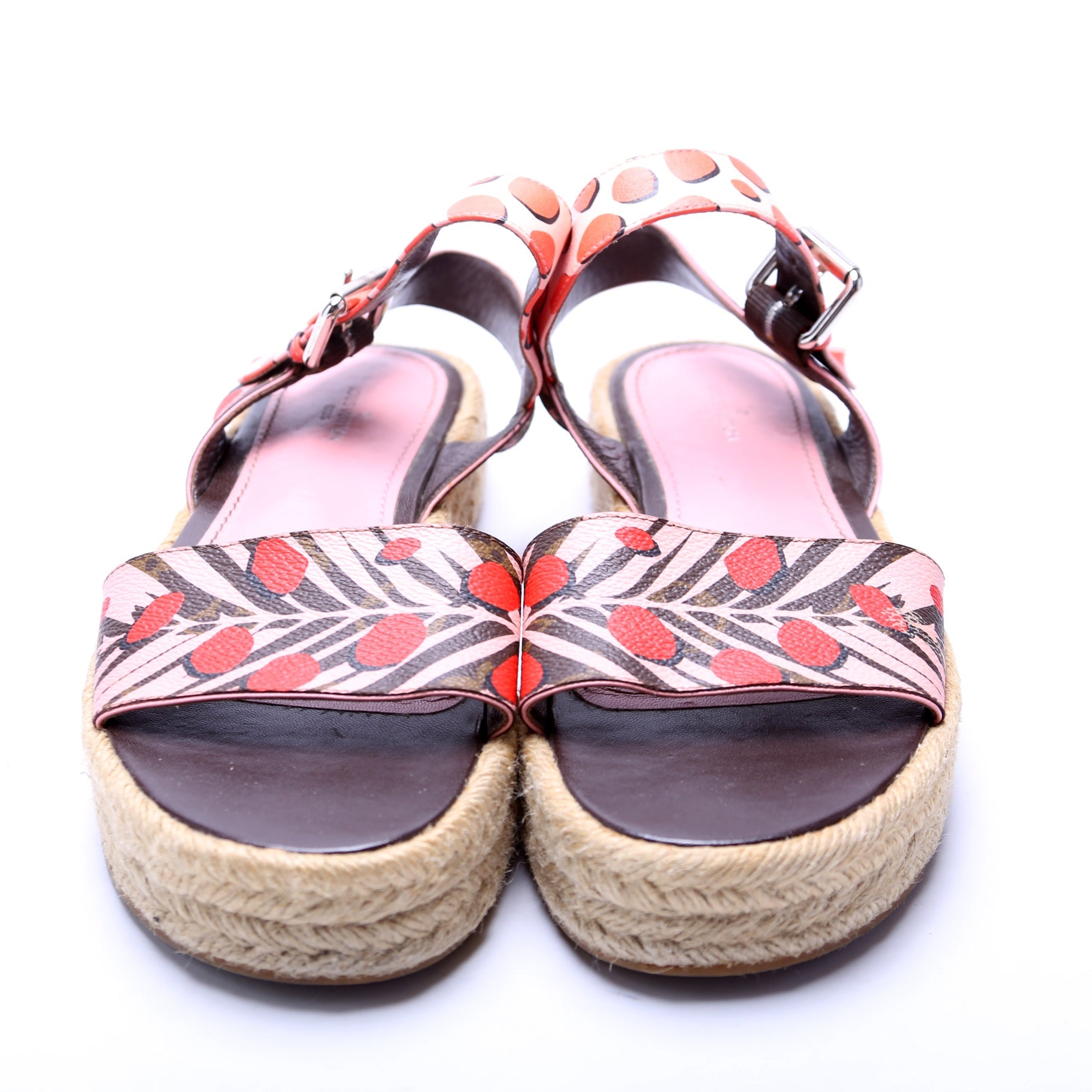 Platform Espadrille Sandals Size 37