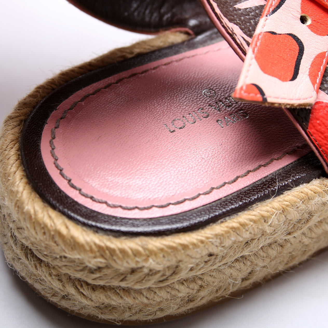 Platform Espadrille Sandals Size 37