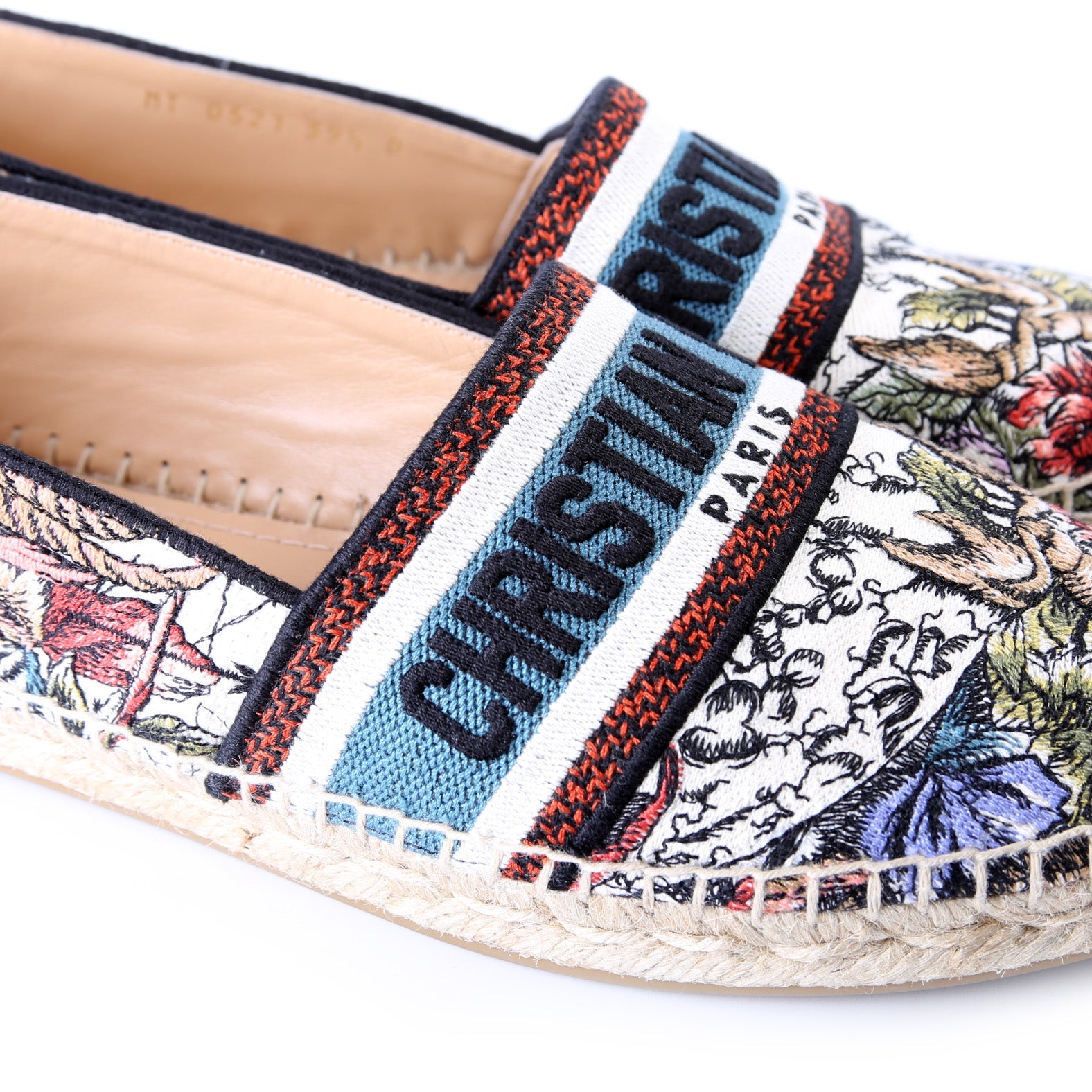 Logo Espadrilles Size 39.5