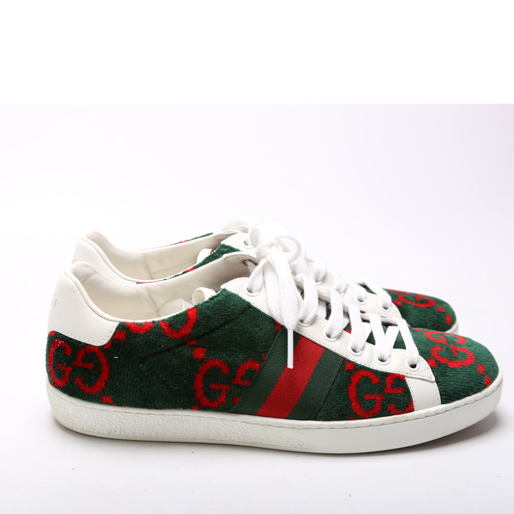 Gucci Ace Web Sneakers Size 38