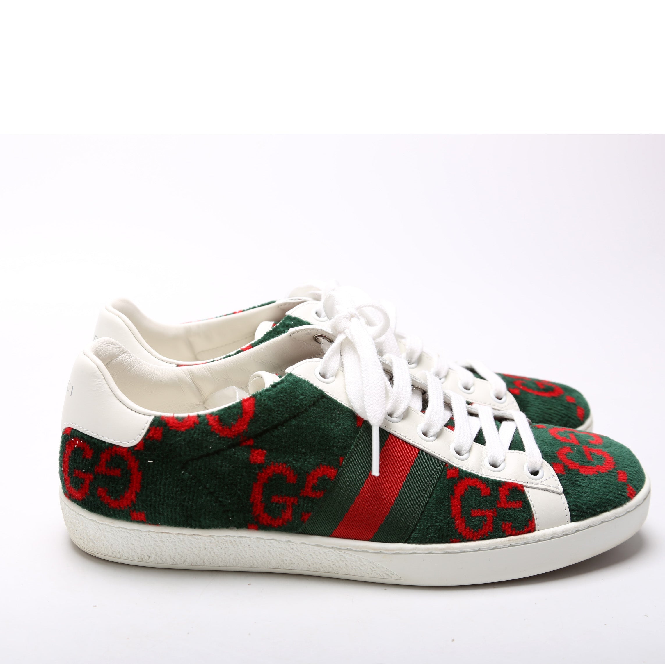 Gucci Ace Web Sneakers Size 38