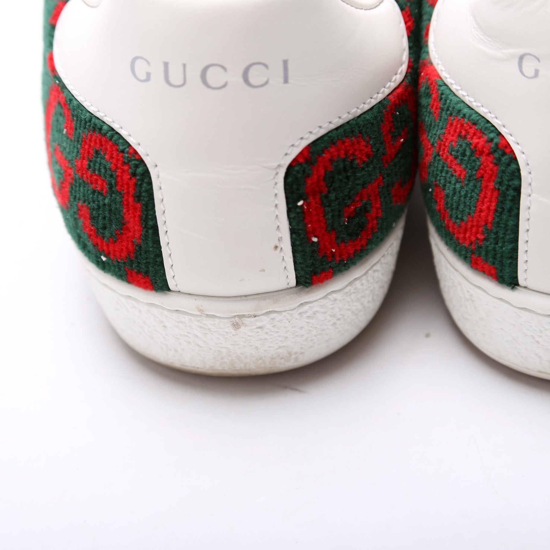 Gucci Ace Web Sneakers Size 38