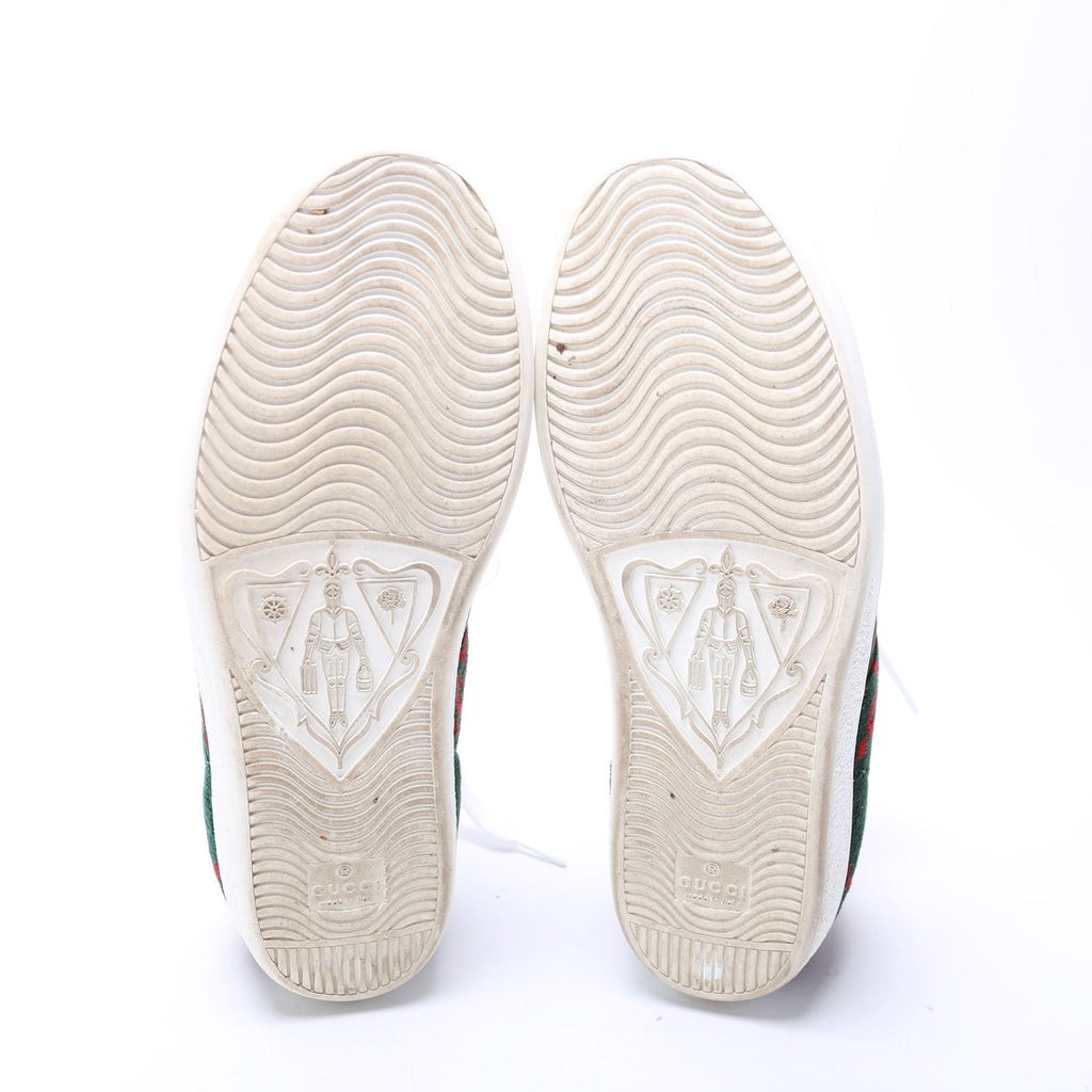 Gucci Ace Web Sneakers Size 38