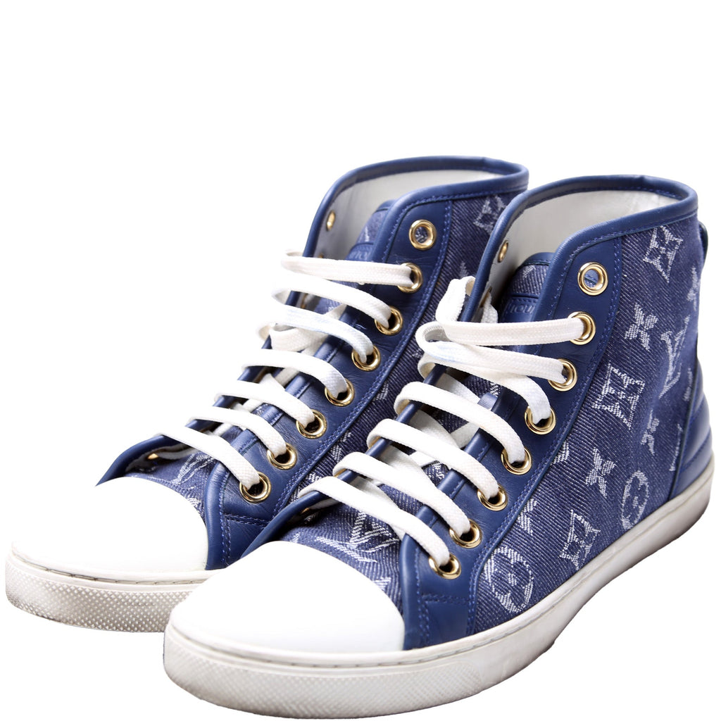Monogram Hightop Sneakers Size 37