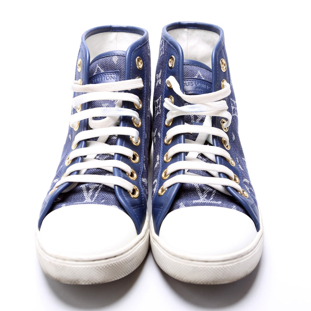 Monogram Hightop Sneakers Size 37