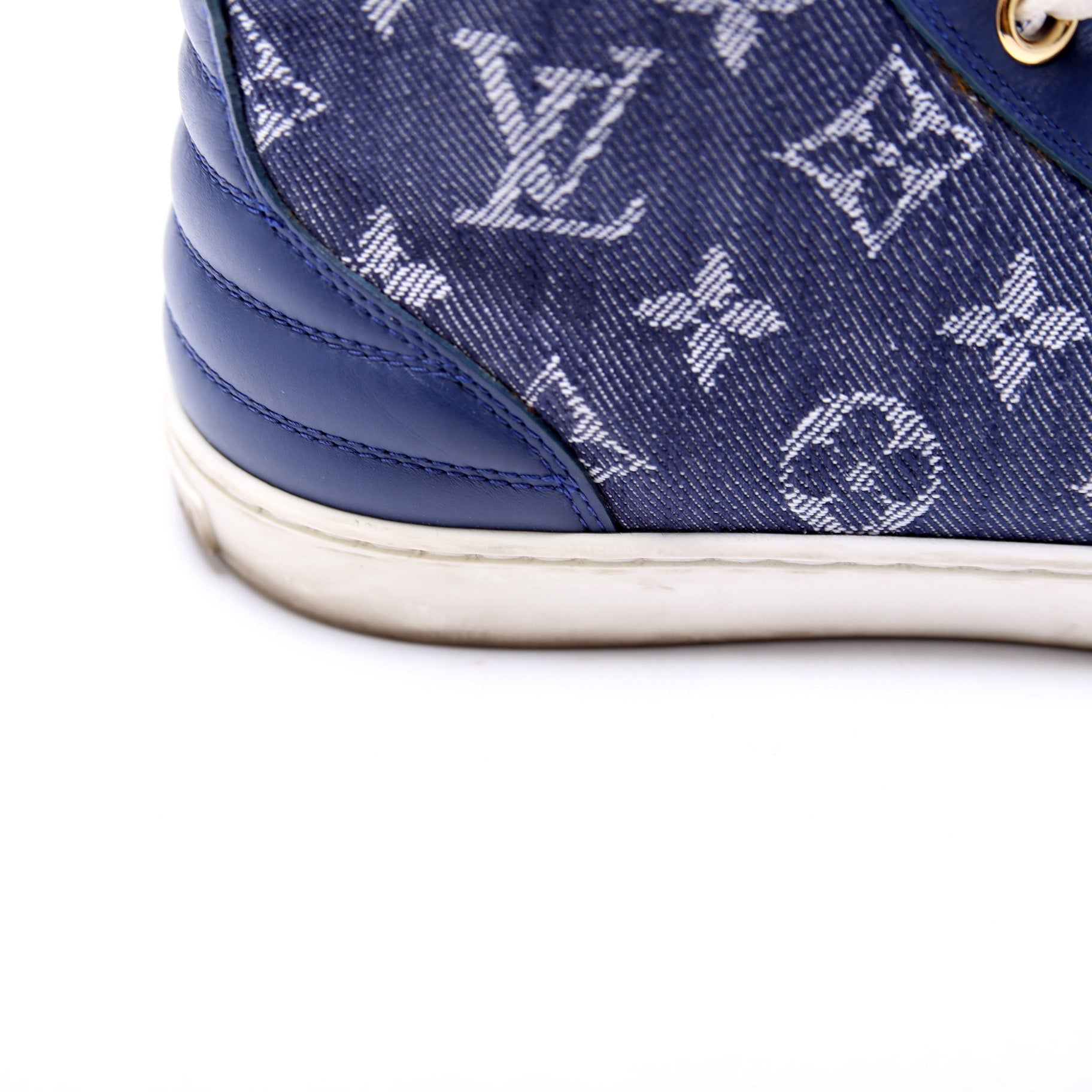 Monogram Hightop Sneakers Size 37