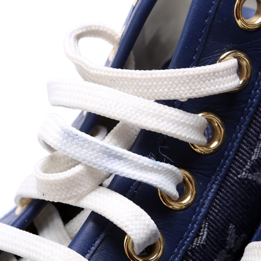 Monogram Hightop Sneakers Size 37