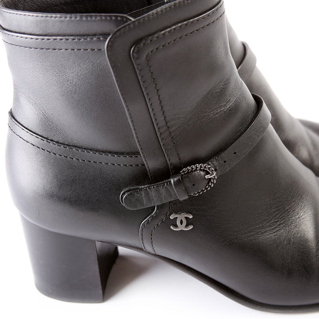CC Cap Toe Ankle Booties Size 37
