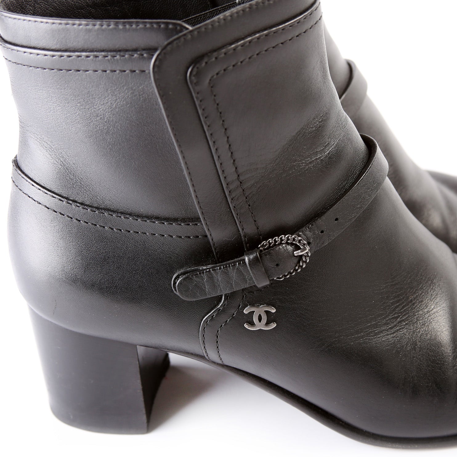 CC Cap Toe Ankle Booties Size 37