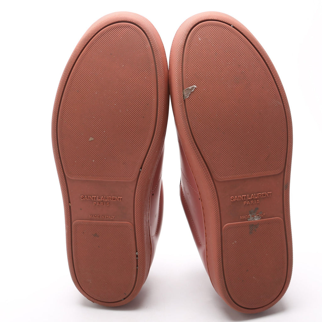 SAINT LAURENT Leather Sneakers Size 40
