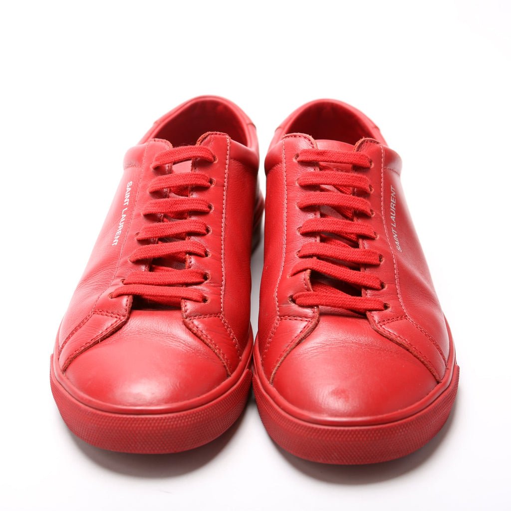 SAINT LAURENT Leather Sneakers Size 39