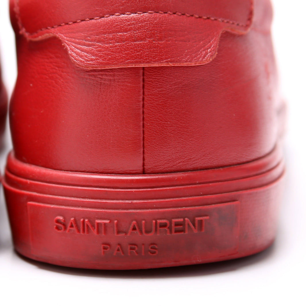 SAINT LAURENT Leather Sneakers Size 39