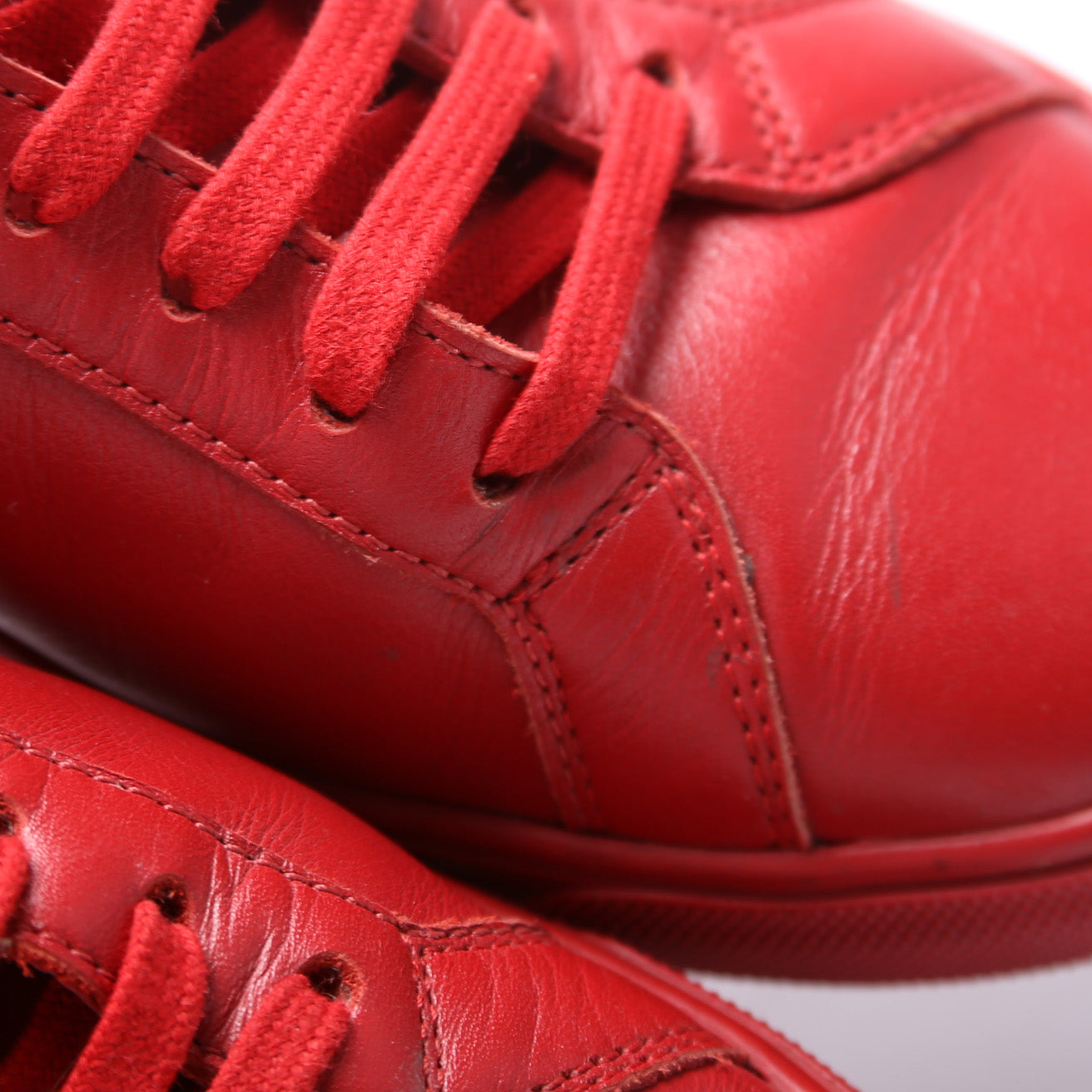 SAINT LAURENT Leather Sneakers Size 39