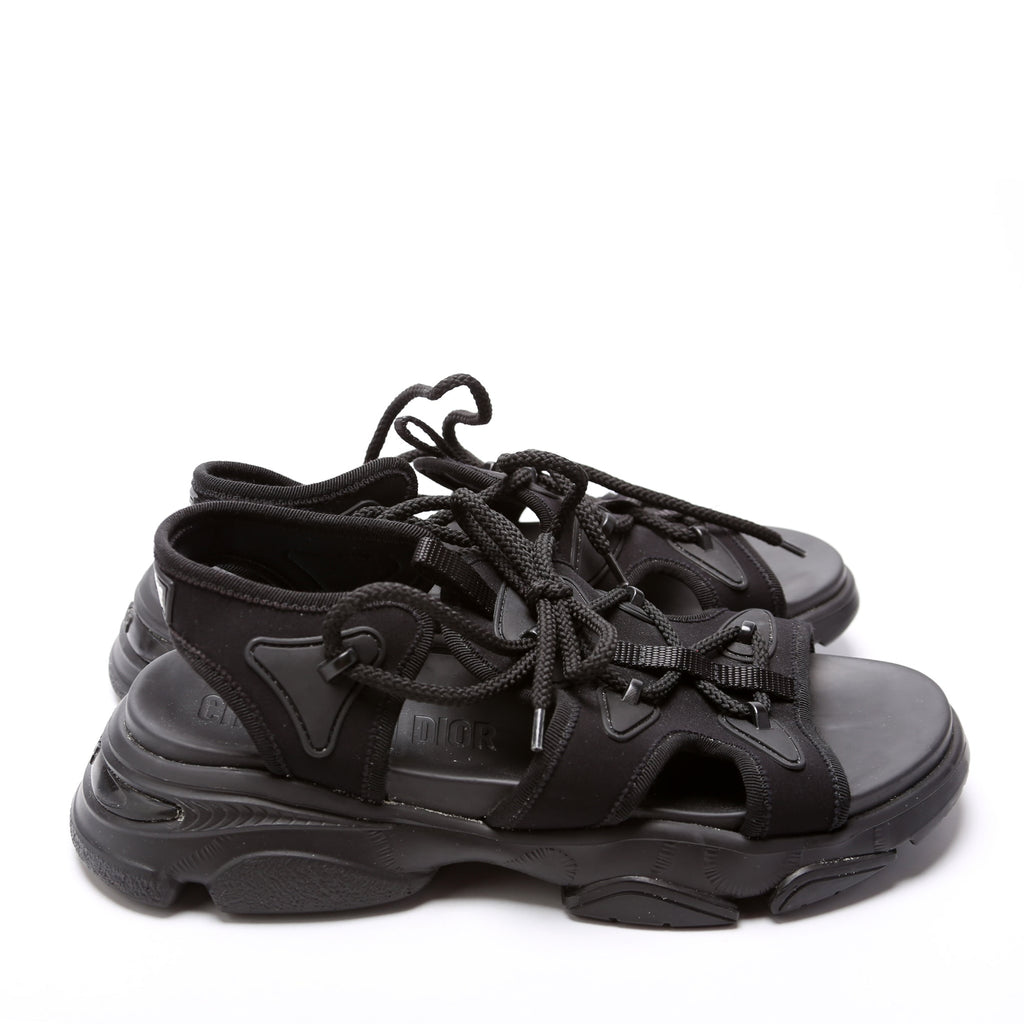 Dior Lace Up Sandals Size 39
