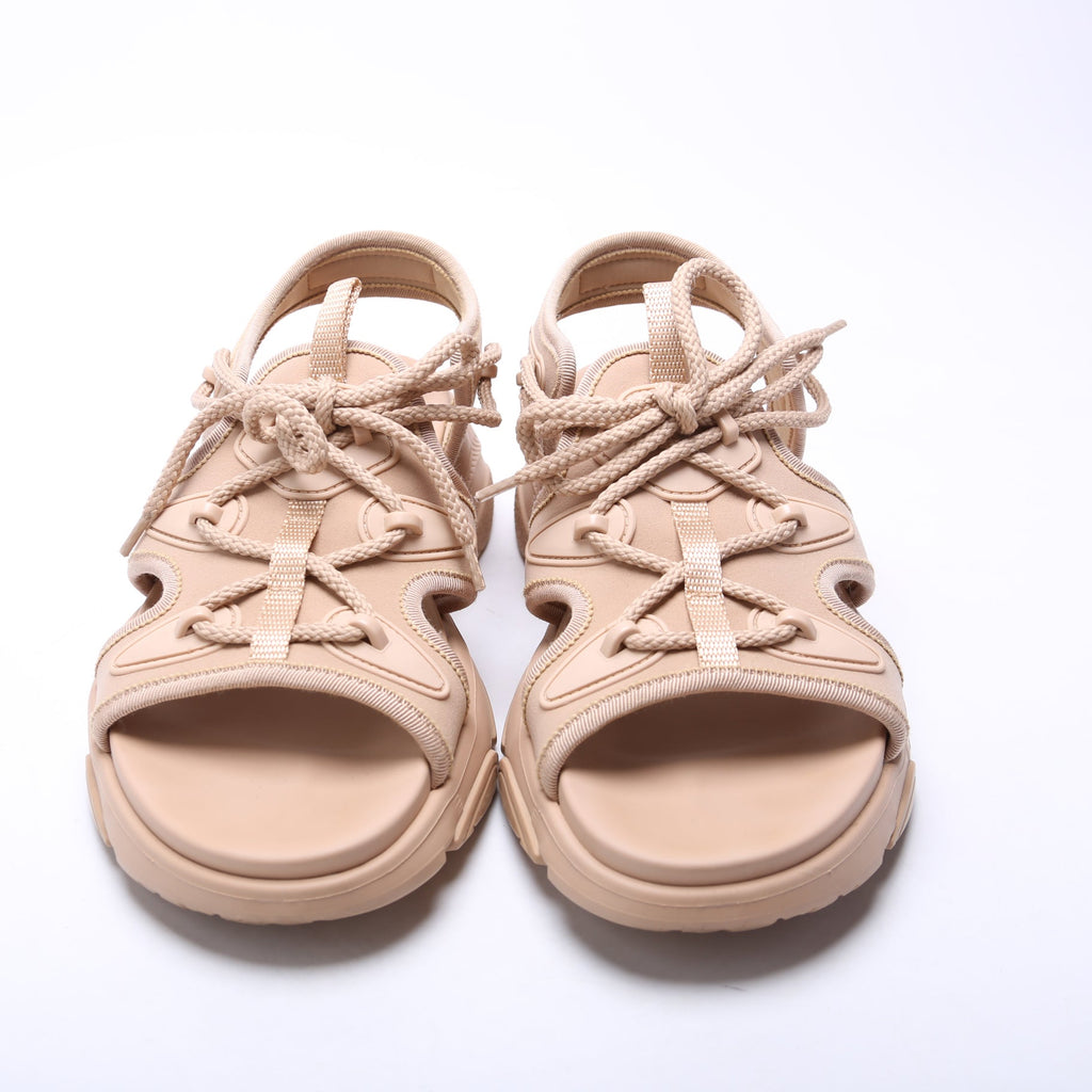 Dior Lace Up Sandals Size 38