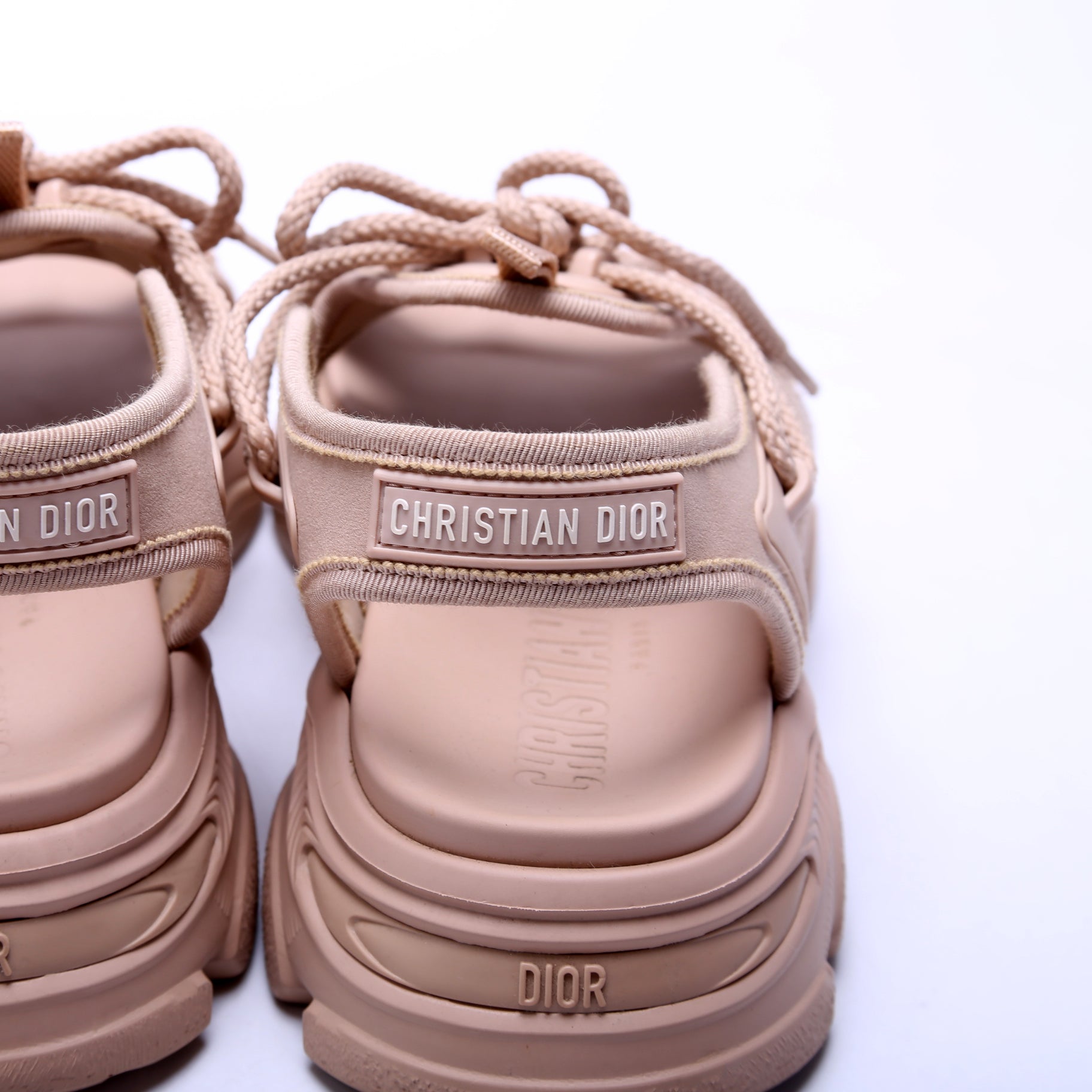 Dior Lace Up Sandals Size 38
