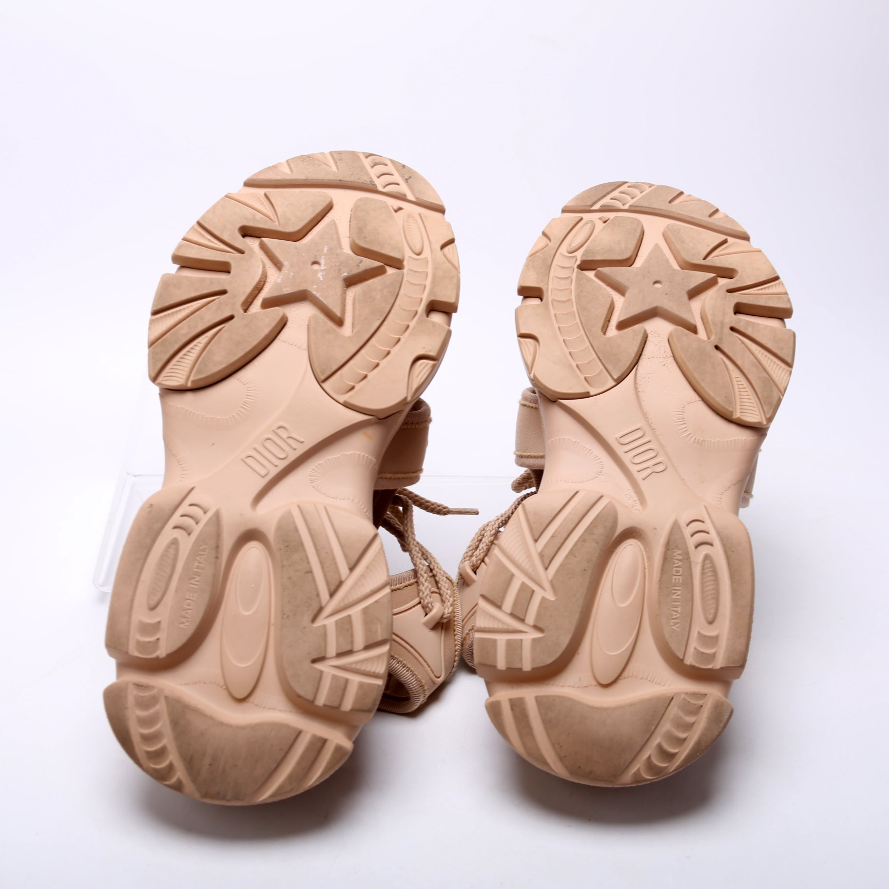Dior Lace Up Sandals Size 38