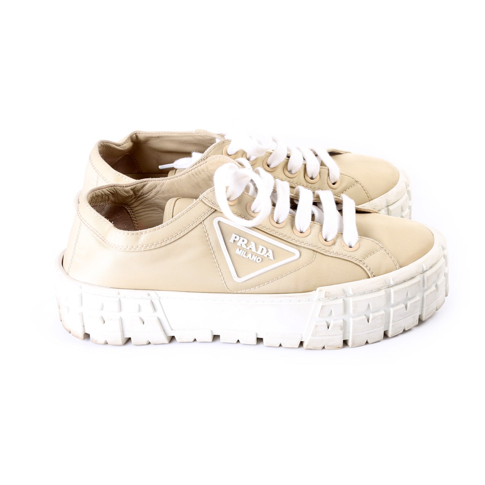 Prada Double Wheel Sneakers Size 39.5