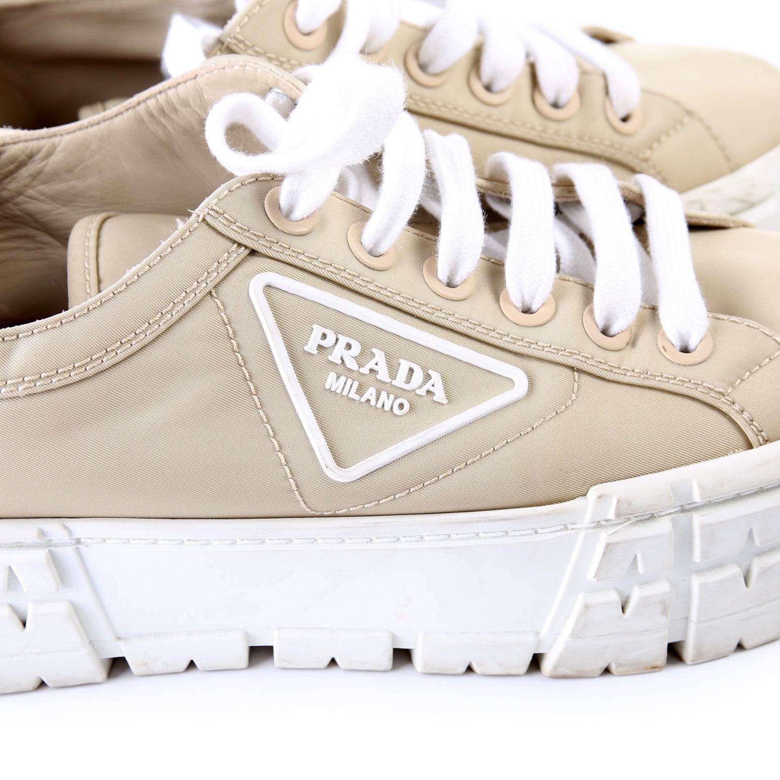 Prada Double Wheel Sneakers Size 39.5