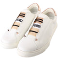 Fendi Leather Logo Sneakers Size 37.5