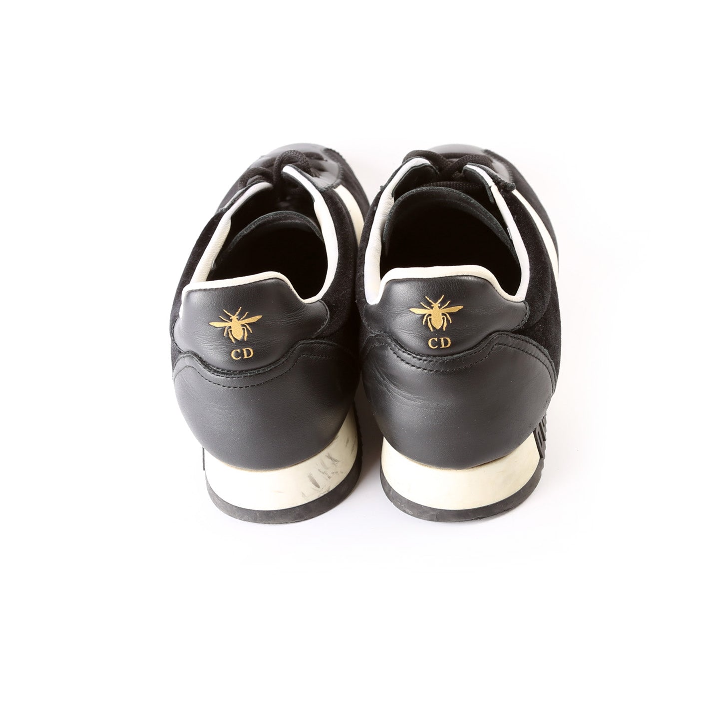 Dior Logo Leather Sneakers Size 40