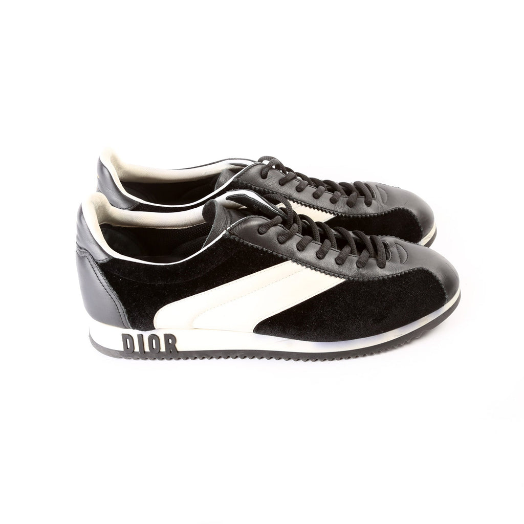 Dior Logo Leather Sneakers Size 40