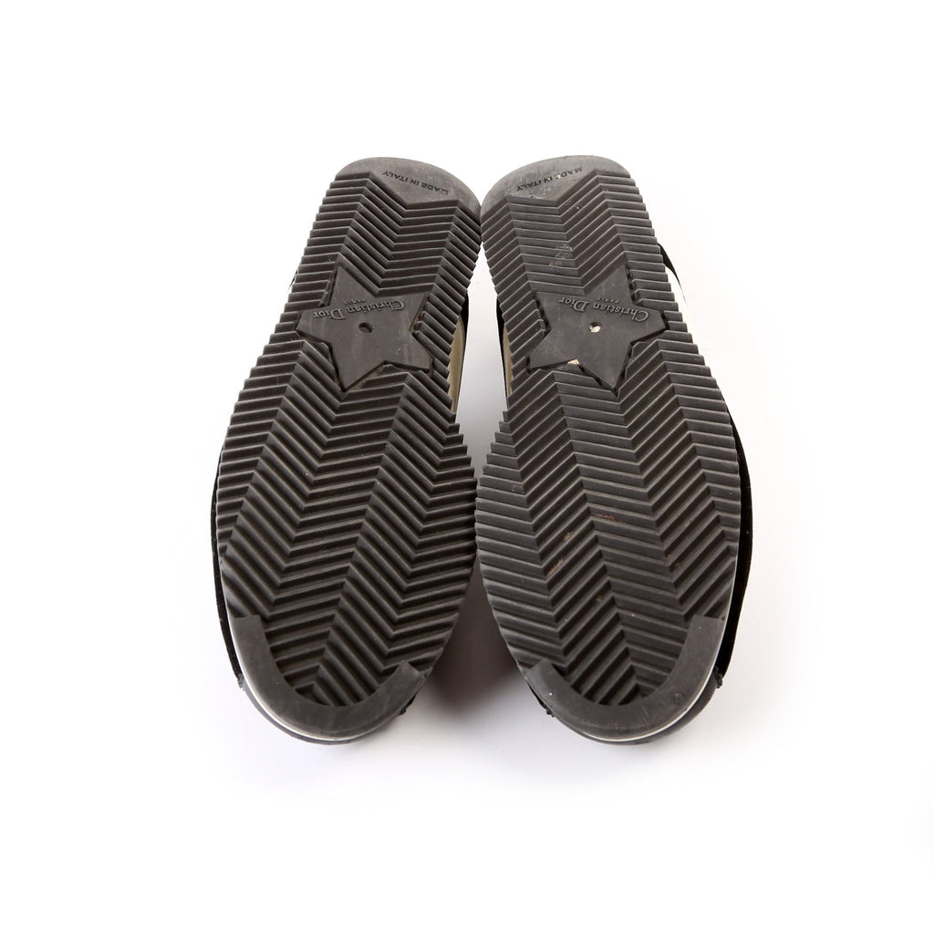 Dior Logo Leather Sneakers Size 40