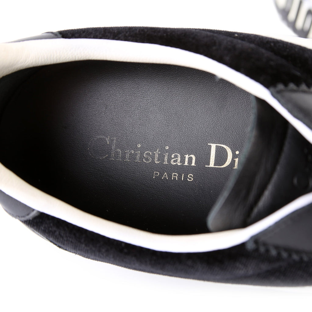 Dior Logo Leather Sneakers Size 40