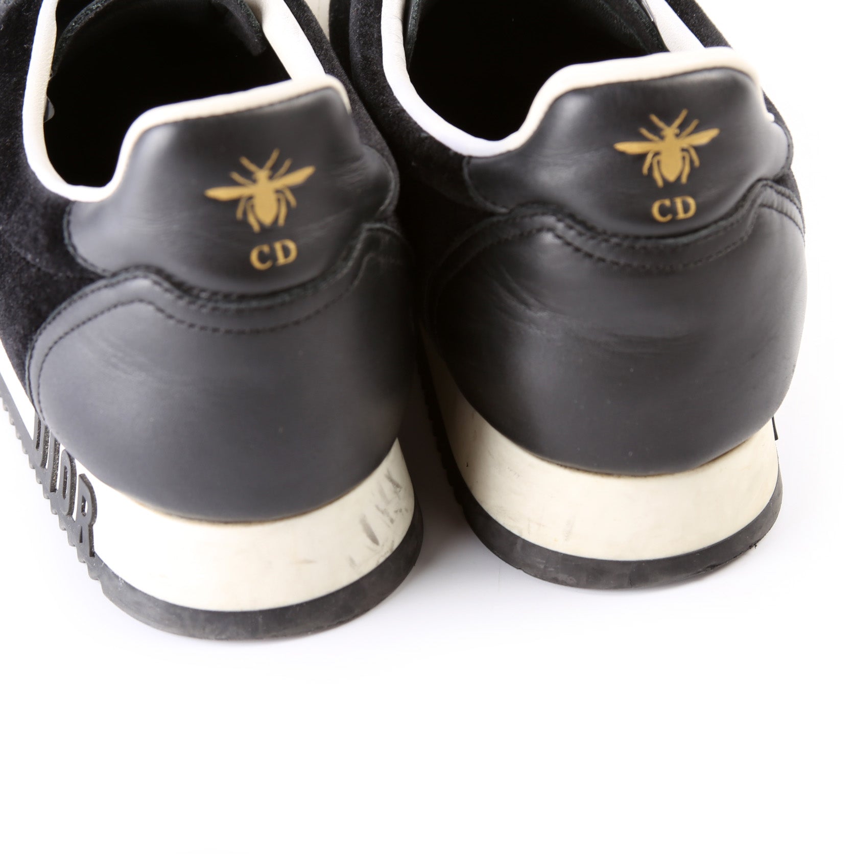 Dior Logo Leather Sneakers Size 40