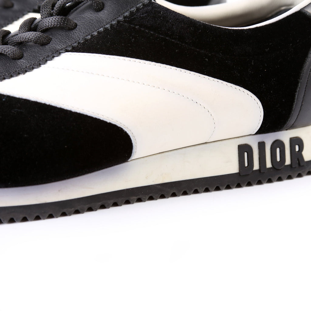 Dior Logo Leather Sneakers Size 40