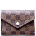 Victorine Wallet Damier Ebene