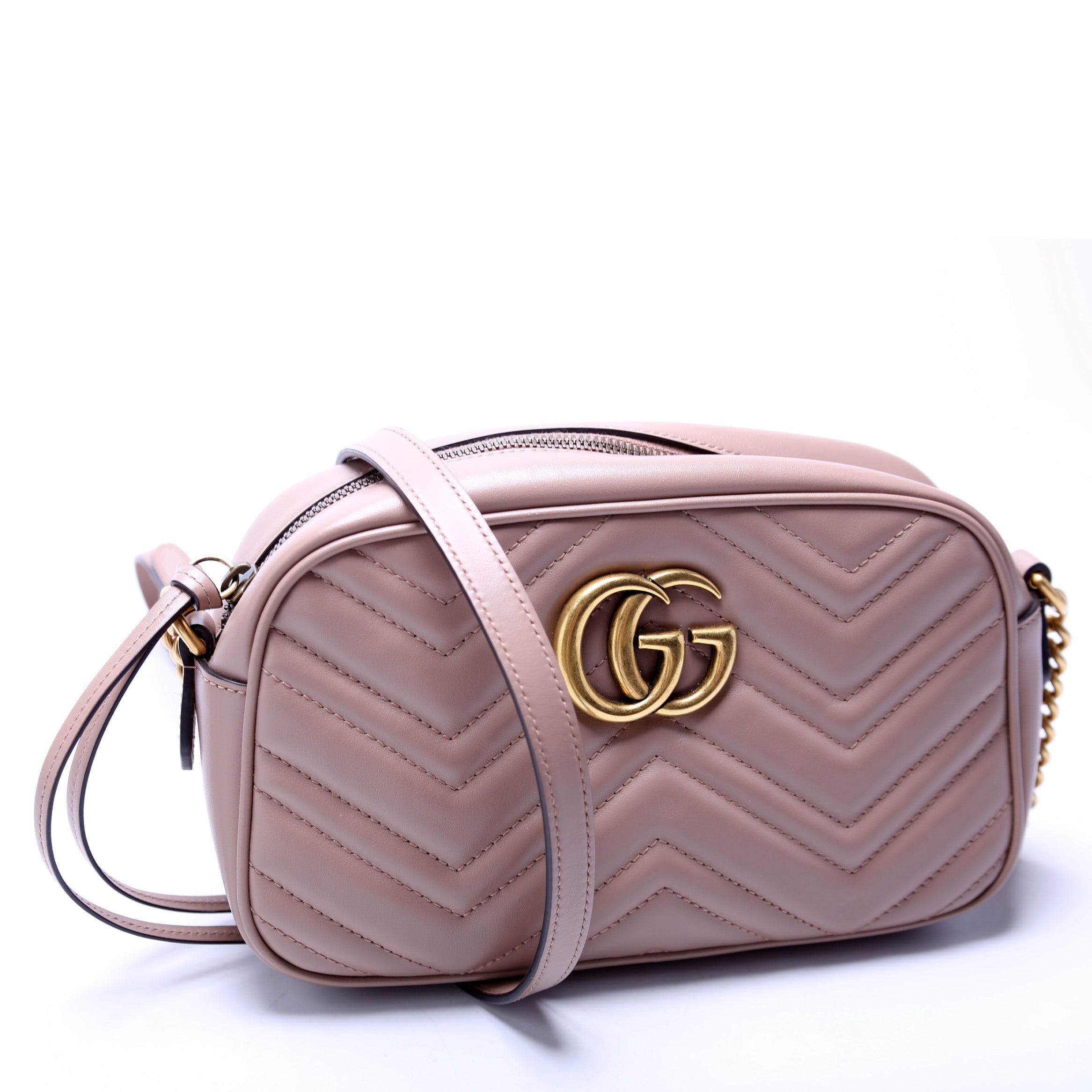 447632 Marmont Small Leather Camera