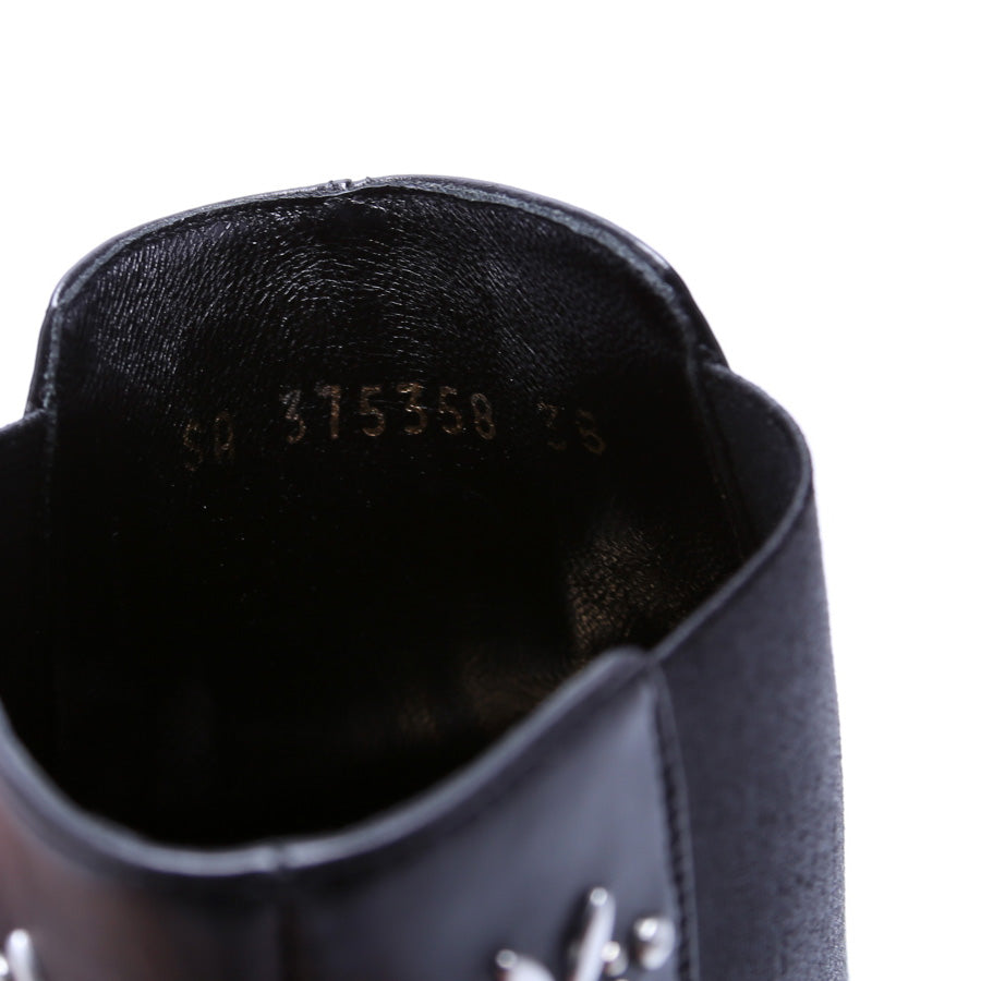 SAINT LAURENT Studded Booties Size 38