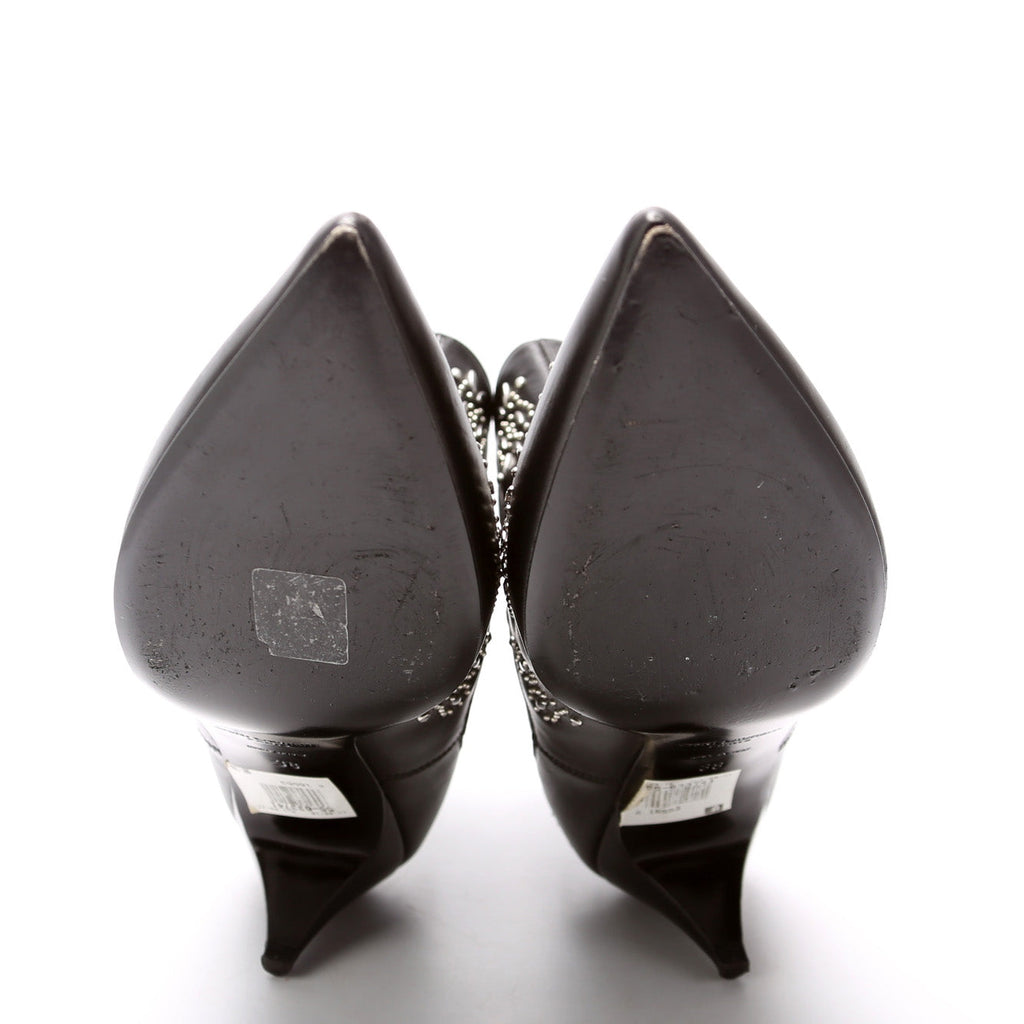 SAINT LAURENT Studded Booties Size 38