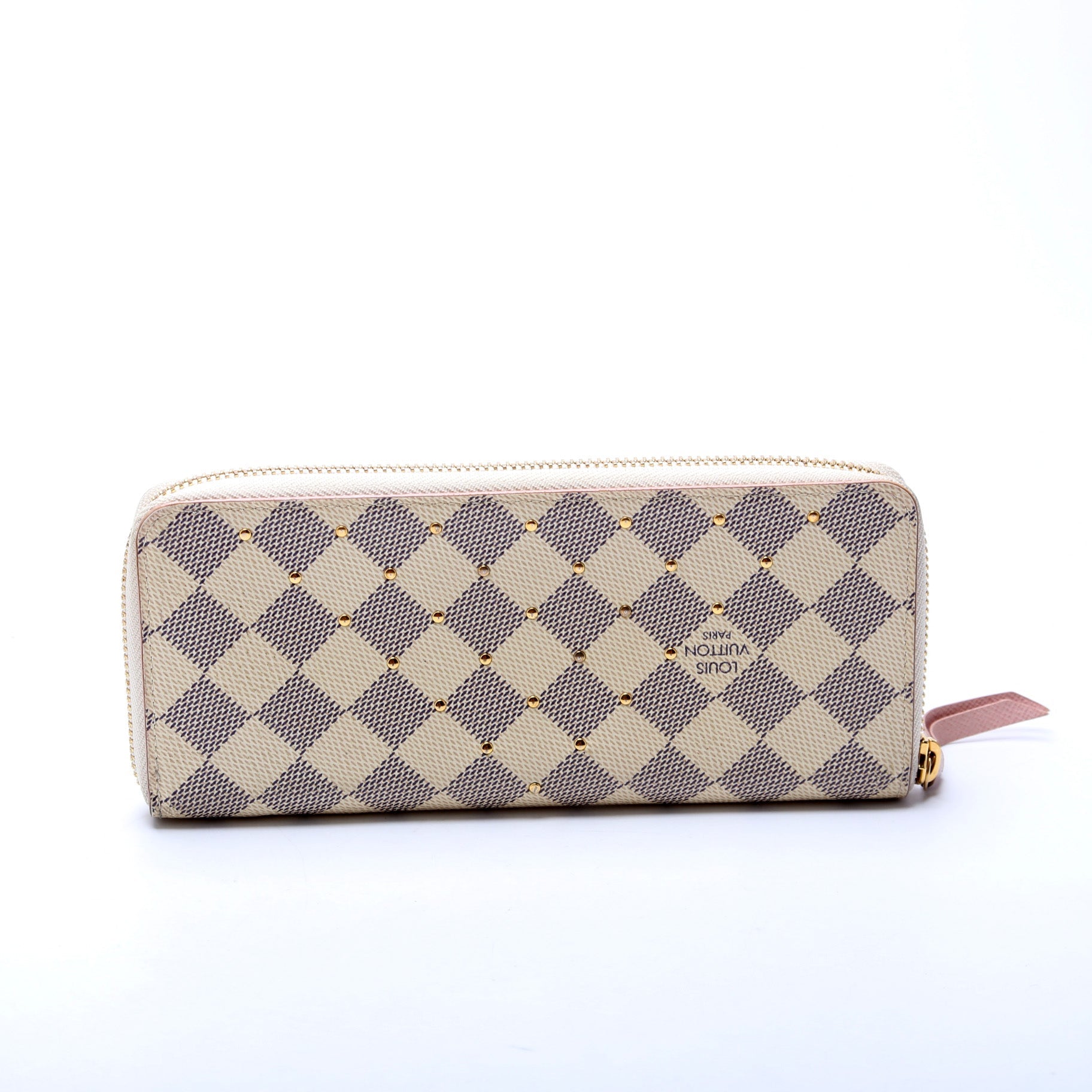 Clemence Wallet Damier Azur