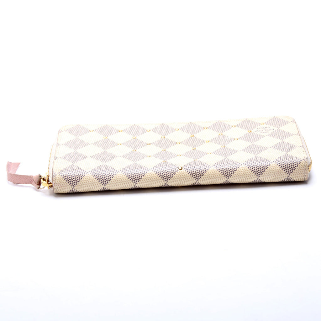 Clemence Wallet Damier Azur