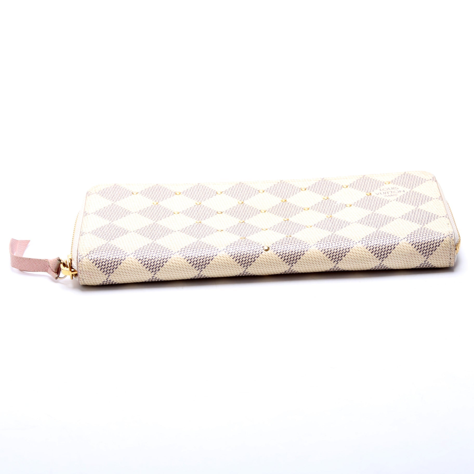 Clemence Wallet Damier Azur