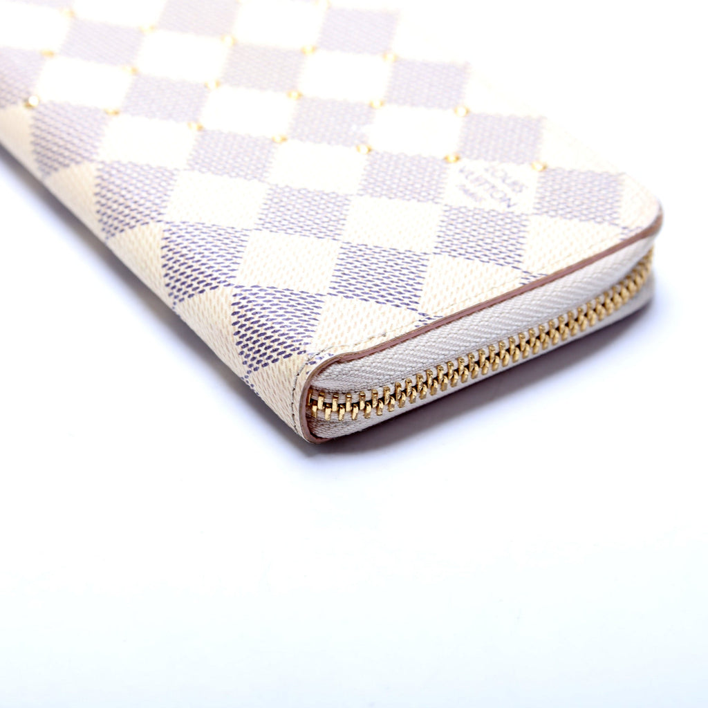 Clemence Wallet Damier Azur