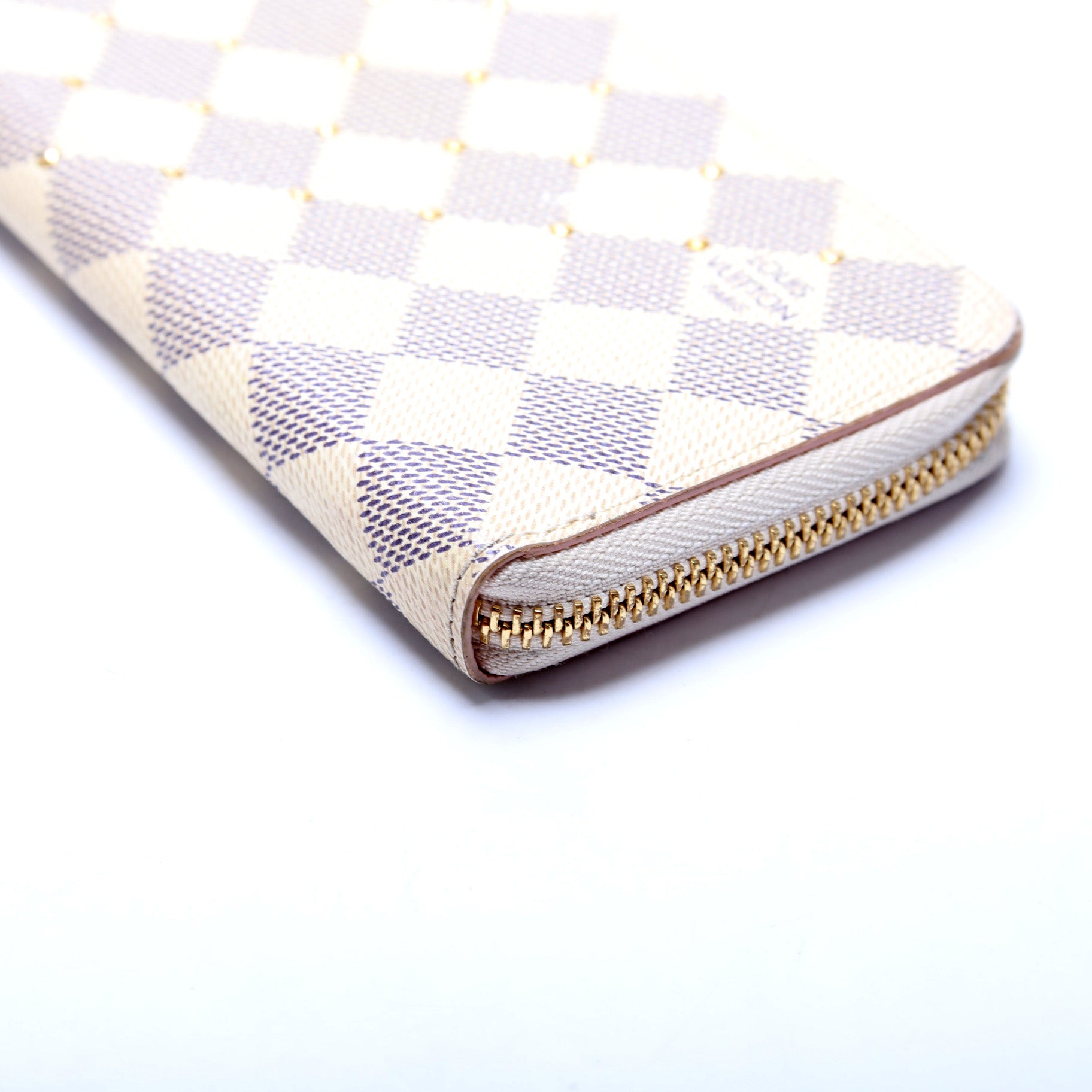 Clemence Wallet Damier Azur