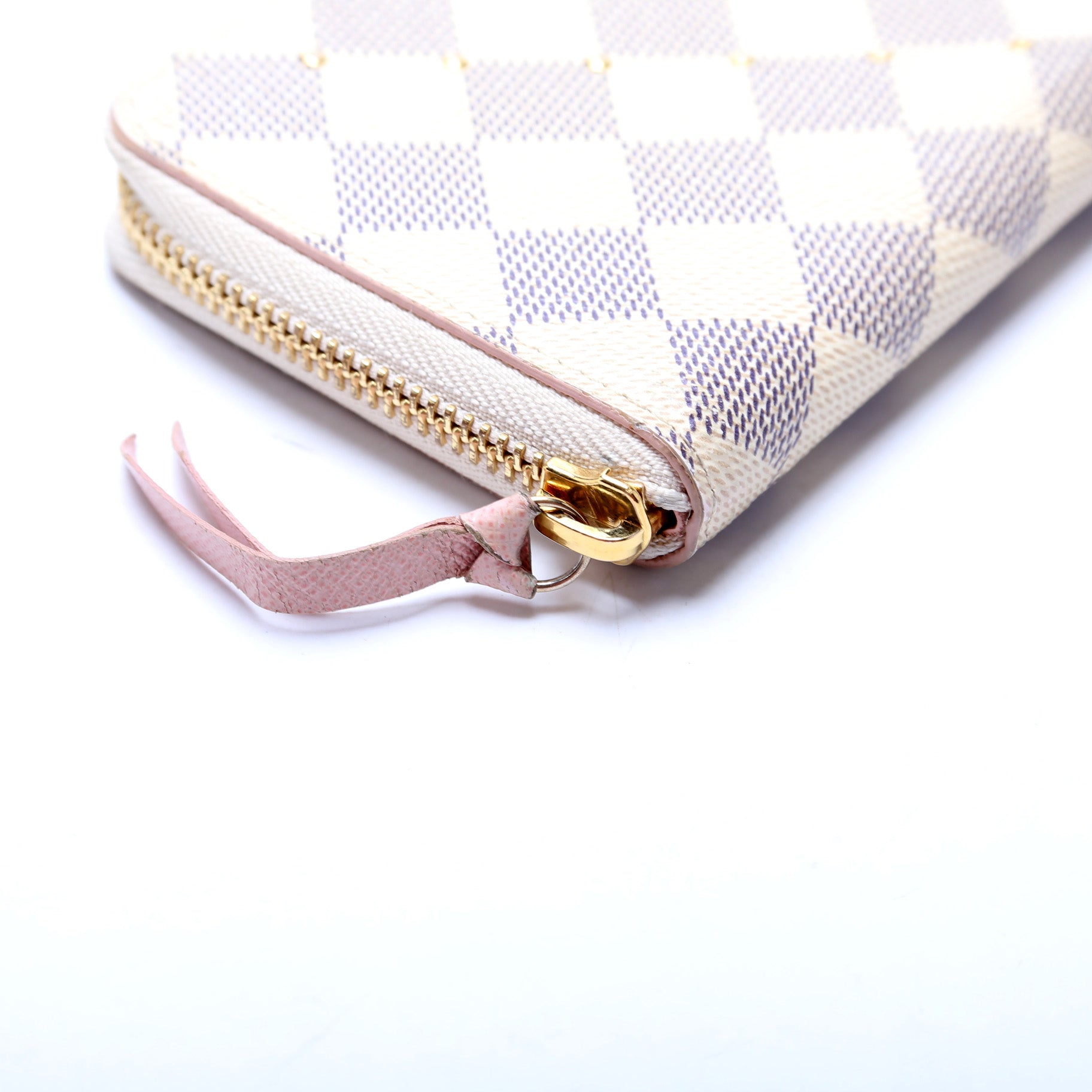 Clemence Wallet Damier Azur