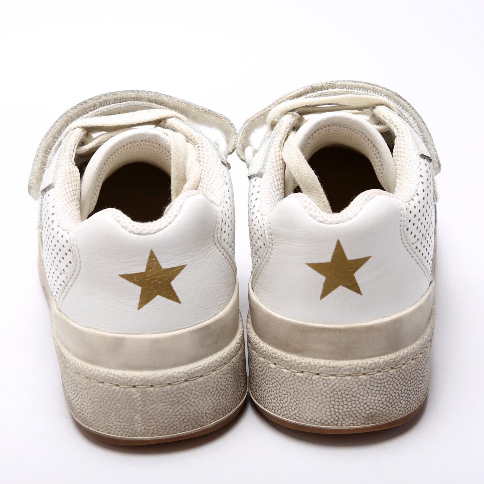 SAINT LAURENT Leather Sneakers Size 37