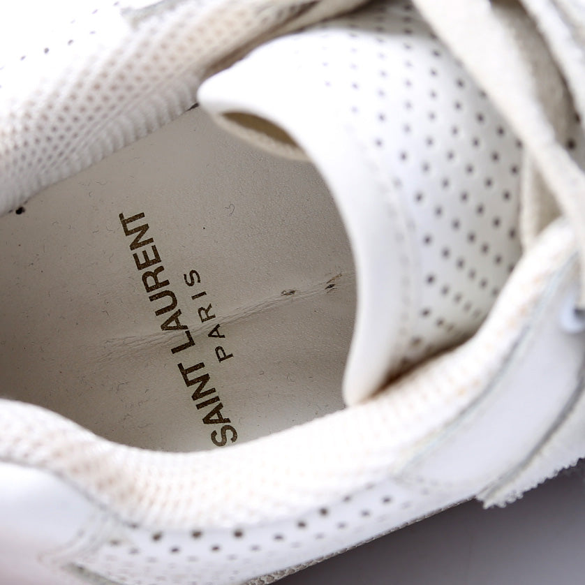 SAINT LAURENT Leather Sneakers Size 37
