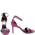 SAINT LAURENT Amber Glitter Heels Size 37