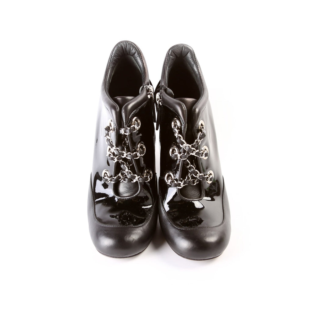 Chain Lace Booties Size 39