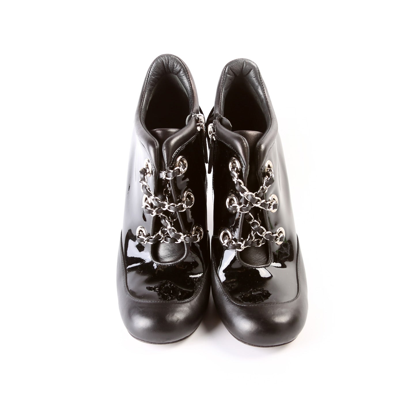 Chain Lace Booties Size 39