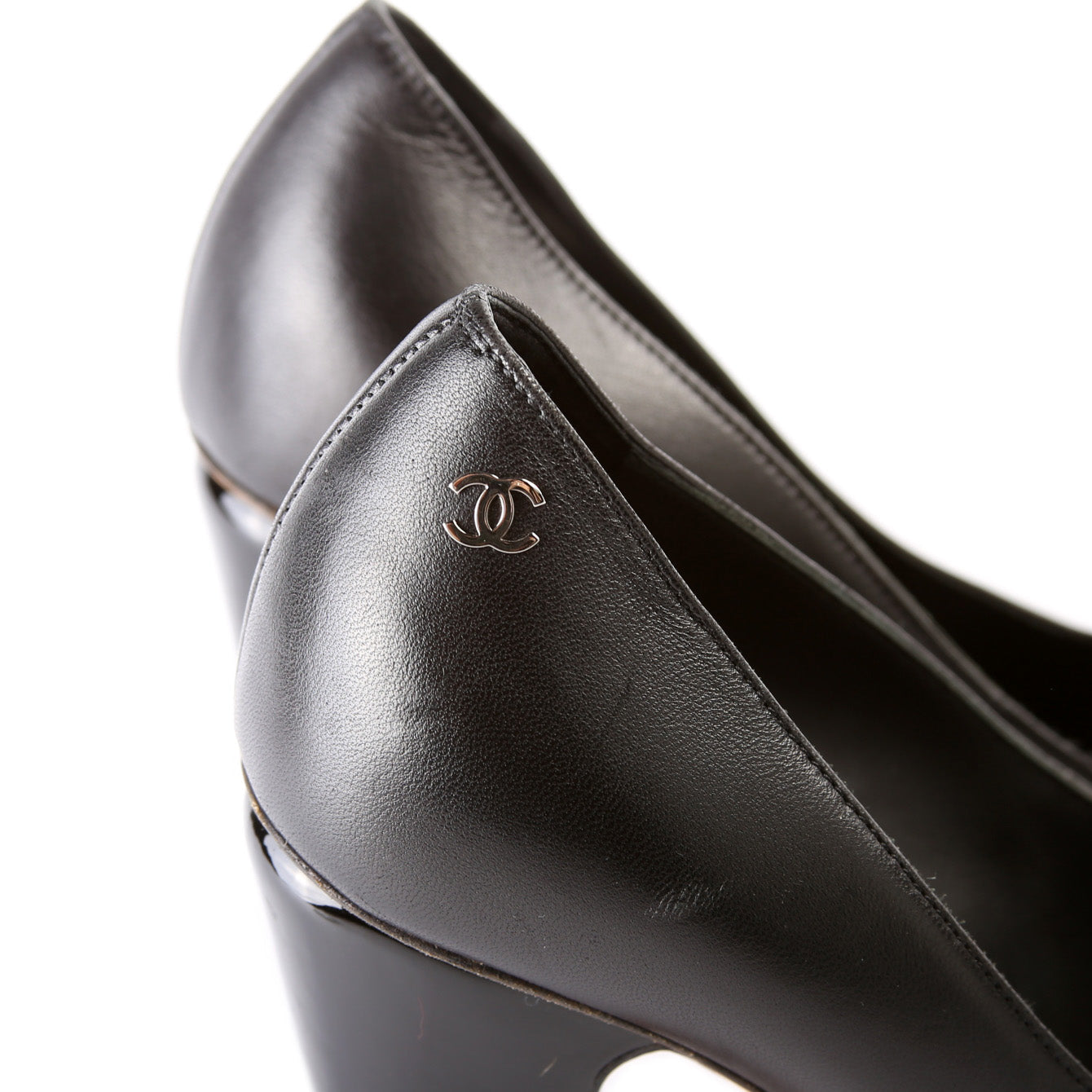 Cap Toe Pumps Size 38.5