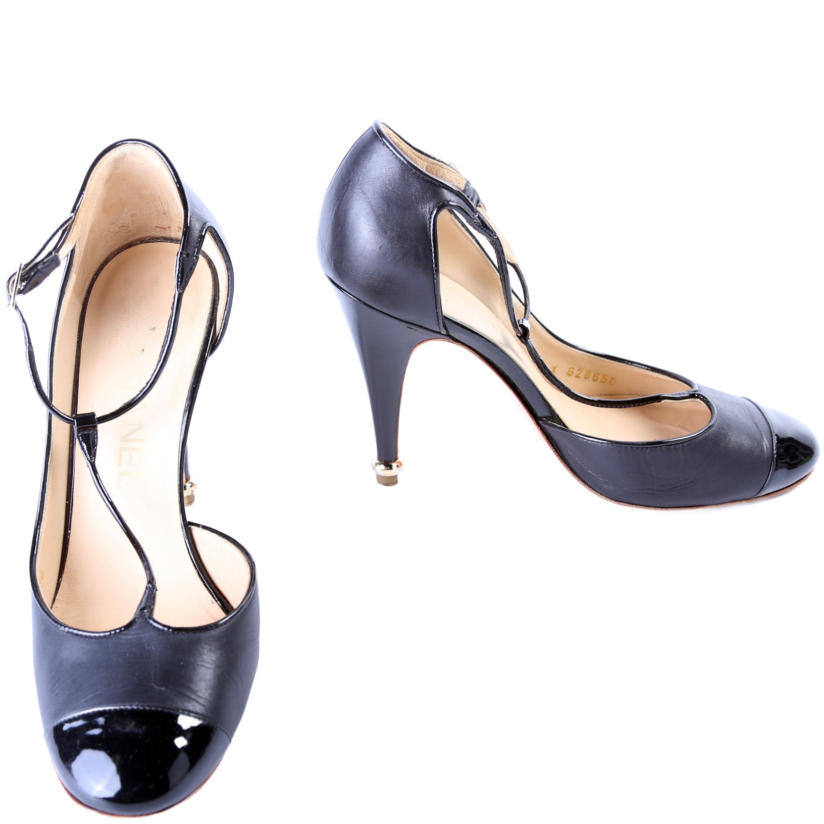 T-Strap Pumps Size 37.5